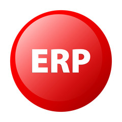 bouton internet ERP red icon