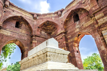 old ancient building structure