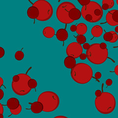 texture with abstract image of the cherries