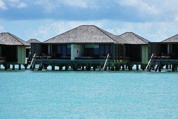 tropical water home villas