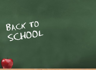 Back to School blackboard