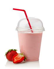 milkshake à la fraise