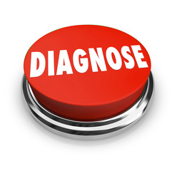 Diagnose Button Treat Identify Problem Disease Help Solve Diagno