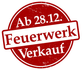 Ab 28.12. Feuerwerksverkauf