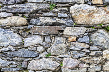 Stones wall color image