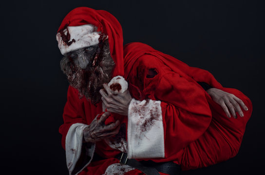 Halloween Zombie Santa