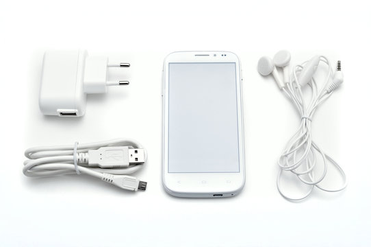 Smartphone set with accessories