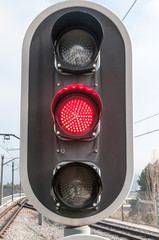 red traffic light