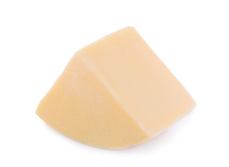 Cheese isolated on a white background