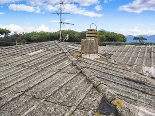 asbestos roof