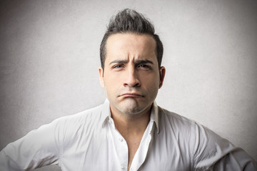 Fototapeta premium Angry Man