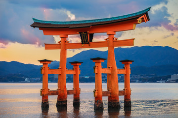 Great floating gate (O-Torii) in Miyajima