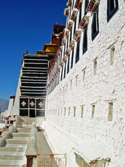 Lhasa, Tibet: the Potala palace.