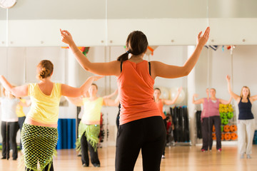 Dance class for women