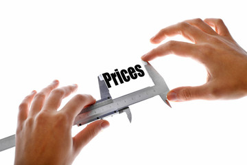 The size of our prices