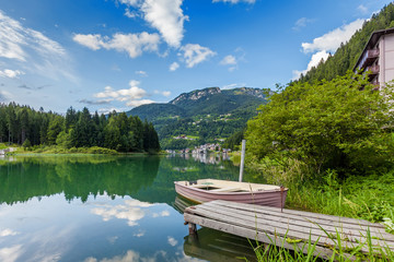 Idyllic summer landscape - Dolomites, Italy