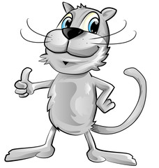 funny cat cartoon