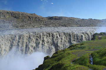 godafoss, cascata islandese basaltica