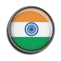 flag icon web button india
