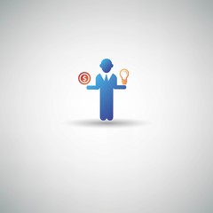 Selected symbol,vector