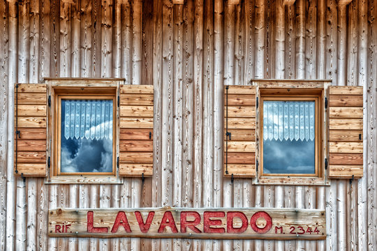 Fototapeta Rifugio Lavaredo