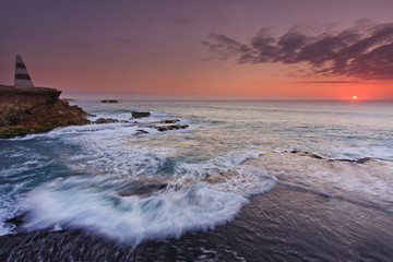 Sunset over Pacific Ocean , Australia