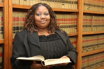 Law Library, Female Attorney