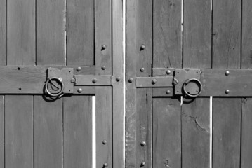 medieval door detail