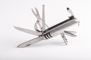metallic swiss army knife