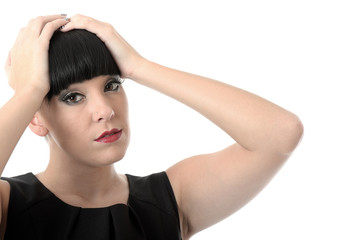 Obraz premium Depressed Young Woman
