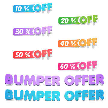 Discount Price Tags Label