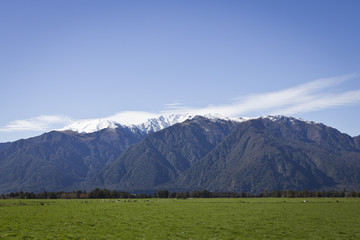 Snowy peak