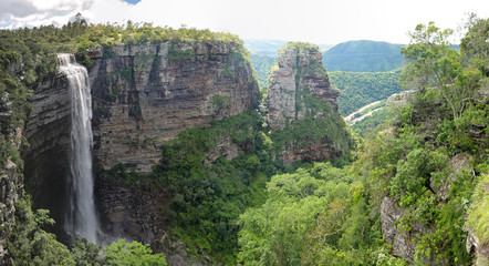 Lehr's Falls panorama 2