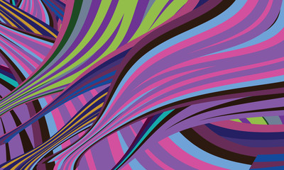 vector modern abstract background and colored lines