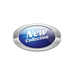New Collection Blue Vector Icon Button