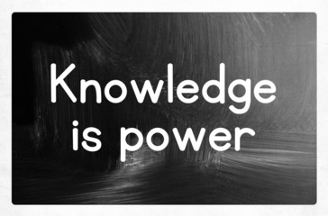 knowledge is power concept