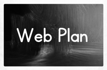 web plan concept
