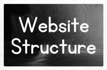 website structure concept