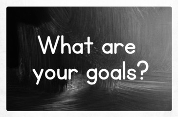 what are your goals concept