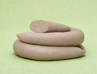 Колбаса ливерная яичная со срезом