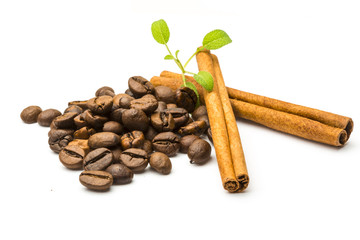 Coffee with cinnamon