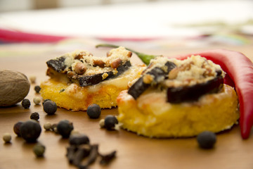 Aubergine Snack