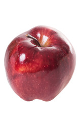 roter Apfel isoliert