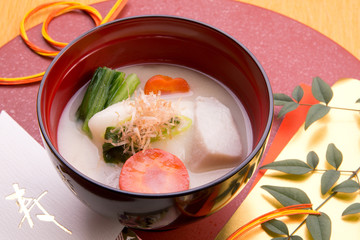 白味噌仕立てのお雑煮