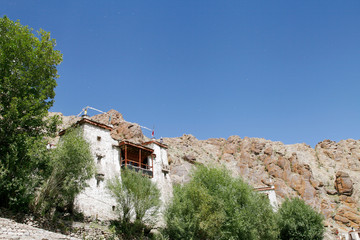 A house in the complex of Hemis monastery, Leh