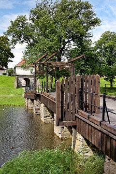 Alte Zugbrücke und Stadttor in Fredrikstad