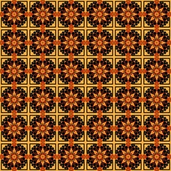 Abstract pattern seamless. Arabesque style