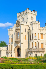 Fototapeta na wymiar Hluboka Pałac, Republika Czeska