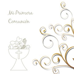 MI PRIMERA COMUNION