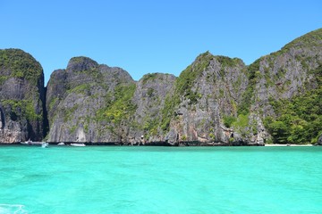 Thailand - Ko Phi Phi Leh, famous Maya Bay